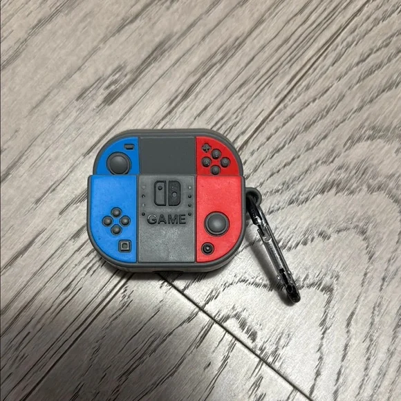 Game Console Controller AirPod Case - Red and Blue - Picture 1 of 1